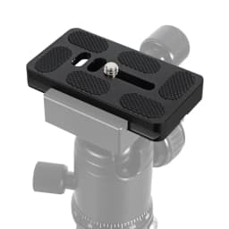 BEXIN Universal Aluminum Alloy Quick Release Plate Tripod Mount Adapter with 1/4 Screw for Benro Arca Swiss Ball Head and Camera