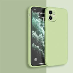Black Liquid Silicone Phone Case for IPhone 13 12 11 14 15 Pro XS Max XR X 8 7 6S 6 Plus SE 2020 Soft Back Cover