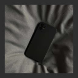 Black Liquid Silicone Phone Case for IPhone 13 12 11 14 15 Pro XS Max XR X 8 7 6S 6 Plus SE 2020 Soft Back Cover