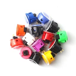 Original Japan SANWA OBSF 30mm Push Button Arcade Game Switch DIY Joystick PC PS3 XBOX Nintendo MAME raspberry pi replacement