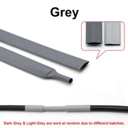 2m Heat Shrink Tube 12 Colors Diameter 7 8 9 10 12 15 20 25 30 35 40 50 mm 2:1 Shrinkage Ratio Polyolefin Insulated Cable Sleeve