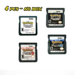 Pokémon NDS Game Card 3DS 2DS DS Card SoulSilver HeartGold Platinum Game Card Pokémon Game Card BLACK Collecting Hobbies Gifts