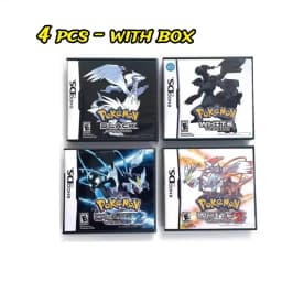 Pokémon NDS Game Card 3DS 2DS DS Card SoulSilver HeartGold Platinum Game Card Pokémon Game Card BLACK Collecting Hobbies Gifts