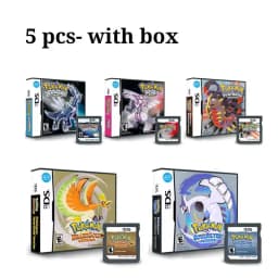 Pokémon NDS Game Card 3DS 2DS DS Card SoulSilver HeartGold Platinum Game Card Pokémon Game Card BLACK Collecting Hobbies Gifts