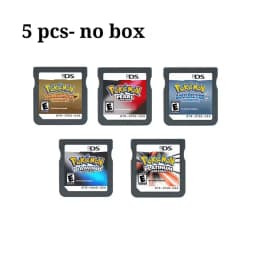 Pokémon NDS Game Card 3DS 2DS DS Card SoulSilver HeartGold Platinum Game Card Pokémon Game Card BLACK Collecting Hobbies Gifts