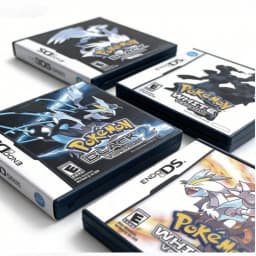 Pokémon NDS Game Card 3DS 2DS DS Card SoulSilver HeartGold Platinum Game Card Pokémon Game Card BLACK Collecting Hobbies Gifts