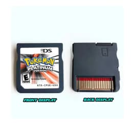 Pokémon NDS Game Card 3DS 2DS DS Card SoulSilver HeartGold Platinum Game Card Pokémon Game Card BLACK Collecting Hobbies Gifts