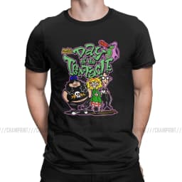 Day Of The Tentacle Men's T Shirt Novelty Tee Shirt Short Sleeve Round Neck T-Shirt Cotton Party Clothes