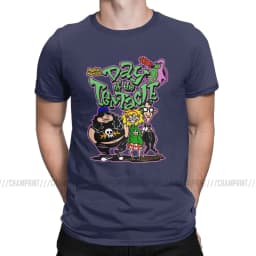 Day Of The Tentacle Men's T Shirt Novelty Tee Shirt Short Sleeve Round Neck T-Shirt Cotton Party Clothes