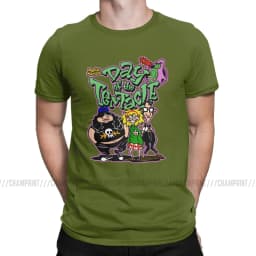Day Of The Tentacle Men's T Shirt Novelty Tee Shirt Short Sleeve Round Neck T-Shirt Cotton Party Clothes