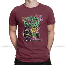 Day Of The Tentacle Men's T Shirt Novelty Tee Shirt Short Sleeve Round Neck T-Shirt Cotton Party Clothes