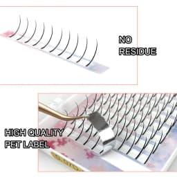 120Fans Premade Spikes Lashes Extensions I Shape Lashes Tary Fluffy Individual Eyelashes 8-18mm All Size Eyelash Vendor