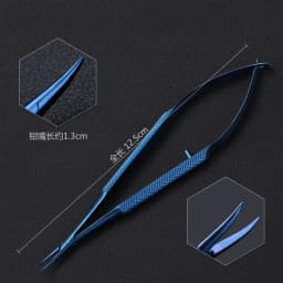 Titanium alloy 12.5cm ophthalmic microsurgical instruments scissors/Needle holders /tweezers surgery tools