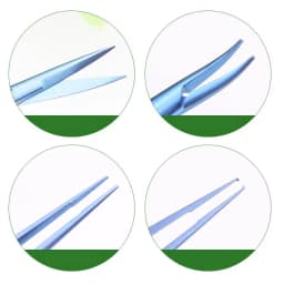 Titanium alloy 12.5cm ophthalmic microsurgical instruments scissors/Needle holders /tweezers surgery tools