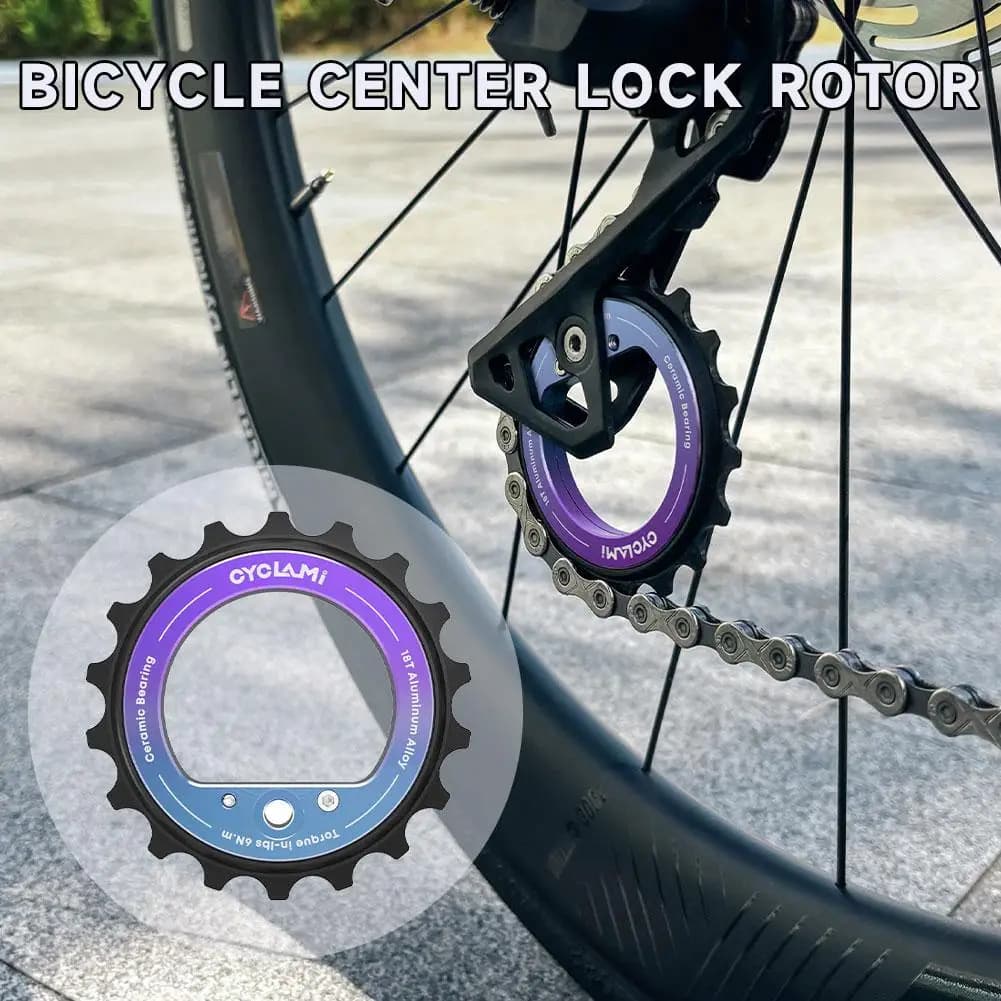 18T Hollow Eccentric Oversized Pulley Wheel for Rear Derailleur - Ceramic Bearing, DIY Bike Part for Shimano R8000/7000