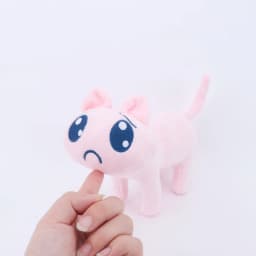 Game Needy Girl Overdose P-chan Plush Toy Soft A P Cat Doll Stuffed Animal for Fans Collectible Kawaii Anime Plushie Gift