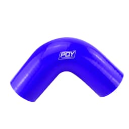 51mm / 63mm / 76mm / 51mm to 63mm / 63mm to 76mm 90 Degree 45 Degree Elbow Reduce Silicone Hose Pipe Black Blue