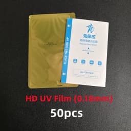 50pcs HD Hydrogel Film For All Phone Protecting Film Cutting Machine Matte/Anti Blue-Ray/UV/Privacy TPU LCD Screen Protector