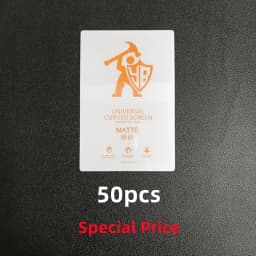 50pcs HD Hydrogel Film For All Phone Protecting Film Cutting Machine Matte/Anti Blue-Ray/UV/Privacy TPU LCD Screen Protector