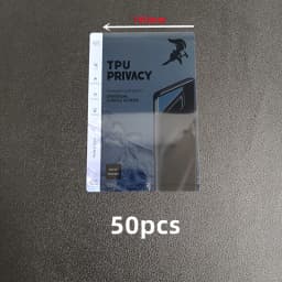 50pcs HD Hydrogel Film For All Phone Protecting Film Cutting Machine Matte/Anti Blue-Ray/UV/Privacy TPU LCD Screen Protector