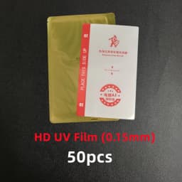 50pcs HD Hydrogel Film For All Phone Protecting Film Cutting Machine Matte/Anti Blue-Ray/UV/Privacy TPU LCD Screen Protector