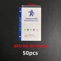 50pcs HD Hydrogel Film For All Phone Protecting Film Cutting Machine Matte/Anti Blue-Ray/UV/Privacy TPU LCD Screen Protector