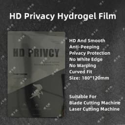 50pcs HD Hydrogel Film For All Phone Protecting Film Cutting Machine Matte/Anti Blue-Ray/UV/Privacy TPU LCD Screen Protector