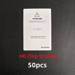 50pcs HD Hydrogel Film For All Phone Protecting Film Cutting Machine Matte/Anti Blue-Ray/UV/Privacy TPU LCD Screen Protector