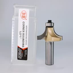 BB Corner Rounding Router Bit Concave Milling Cutter Bullnose Woodworking Tool Round Edge Trimmer Shank 1/2 1/4 Inch