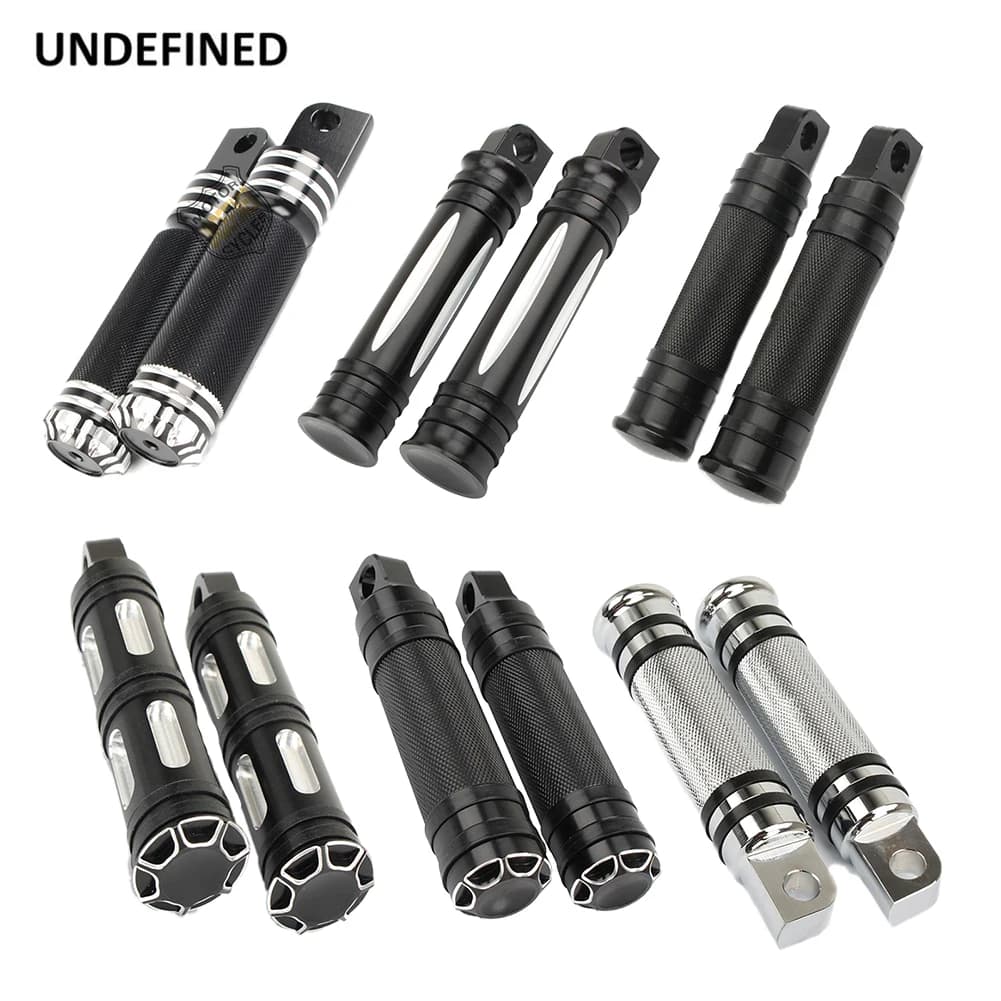 Motorcycle Front Rear Foot Peg Footrest Pedal for Harley Sportster 883 1200 XL Touring Road King Dyna Fatboy V-Rod XG750 XG500