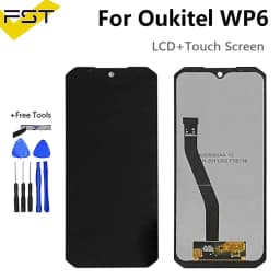 Original LCD Oukitel WP5 Pro LCD Display Touch Screen Digitizer Assembly For Oukitel WP21 WP7 WP8 WP26 WP13 WP15 WP12 WP28 WP19