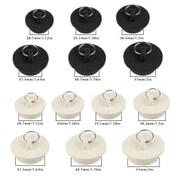 1PC Durable Rubber Kitchen Bath Tub Sink Water Stopper Floor Round Drain Plug Sink Bathtub Drainage Stopper Leakage-proof Plug