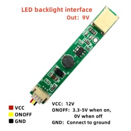 Universal 7-27 inch LCD display backlight constant current board led light bar buck/boost board light bar high voltage board