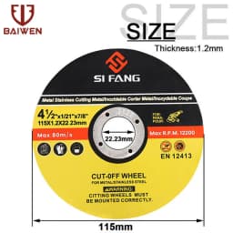 Metal & Stainless Cut Off Wheels Flap Cutting Discs Sanding Grinding Wheel Blade 75/115/125/180/250/300mm For Angle Grinder
