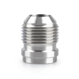 1PCS AN6 AN8 AN10 AN12 AN16 Fitting AN20 Male Billet Stainless Steel Straight Male Weld Fitting Adapter Weld Bung Nitrous