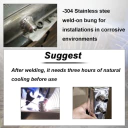 1PCS AN6 AN8 AN10 AN12 AN16 Fitting AN20 Male Billet Stainless Steel Straight Male Weld Fitting Adapter Weld Bung Nitrous