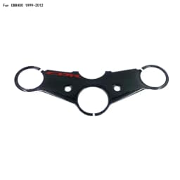 For Honda CBR600 CBR400 F4 F4i 99-07 06 Carbon Fiber 3D Triple Tree Decal Pad Top Clamp Upper Front End Cover Sticker Protector