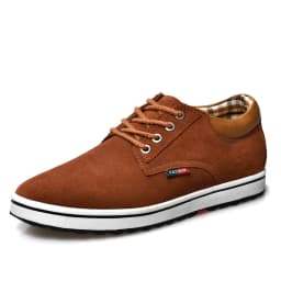 FUQIAO Heightening Shoes Elevator Shoes Height Increase Shoes Men Height Increase Insole 6CM Men Sneakers Sport Black Shoes