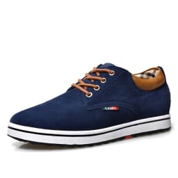 FUQIAO Heightening Shoes Elevator Shoes Height Increase Shoes Men Height Increase Insole 6CM Men Sneakers Sport Black Shoes