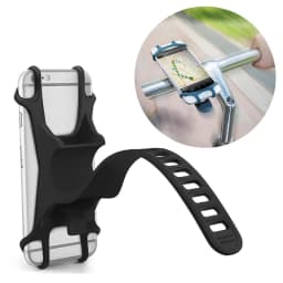 Universal Silicone Bike Bicycle Phone Holder Mobile Phone Motorcycle Handlebar Bracket Stand for iPhone 16 17 Pro Max Xiaomi