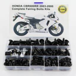 Fit For Honda CBR600RR 2003 2004 2005 2006 Motorcycle Complete Full Fairing Bolts Kits Screws Washer Fastener Nuts Steel