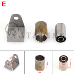 1Set Swing Arm Support Buffer Sleeve With Steel Bushing Hanging Lugs Fit For ATV Scooter UTV Go Kart Quad Bike Buggy Suspension