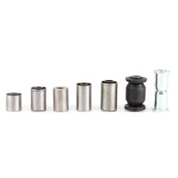 1Set Swing Arm Support Buffer Sleeve With Steel Bushing Hanging Lugs Fit For ATV Scooter UTV Go Kart Quad Bike Buggy Suspension