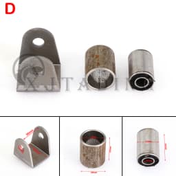 1Set Swing Arm Support Buffer Sleeve With Steel Bushing Hanging Lugs Fit For ATV Scooter UTV Go Kart Quad Bike Buggy Suspension
