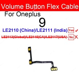 For Oneplus 1+ 9 9 Pro 9R 9RT On Off Power Volume Side Buttons Volume Power Keys Flex Ribbon Replacement