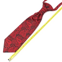 Luxury Men‘s Paisley Tie Red Black Blue Tuxedo Vest Ascots Neck Tie Tied Knot For Business Wedding Party Gentleman Accessories