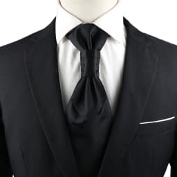 Luxury Men‘s Paisley Tie Red Black Blue Tuxedo Vest Ascots Neck Tie Tied Knot For Business Wedding Party Gentleman Accessories