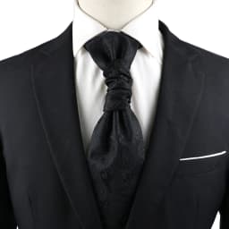 Luxury Men‘s Paisley Tie Red Black Blue Tuxedo Vest Ascots Neck Tie Tied Knot For Business Wedding Party Gentleman Accessories