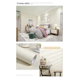 Waterproof Self-Adhesive Bedroom Warm Wallpaper Pure Gray Wall Stickers Student Dormitory Decoration Furniture Renovation Film