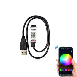 USB LED RGB Controller For 5V USB LED Strip Light Wireless IR RF Remote Controller SMD 2835 5050 RGB LED Strip Controller